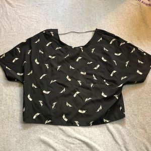 Black blouse - Xhilaration (Target) - M/L